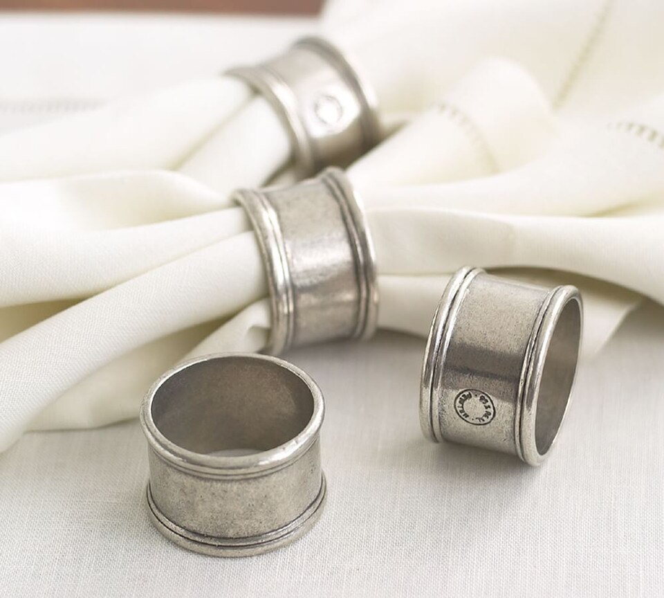 Pewter Napkin Ring Pottery Barn Australia